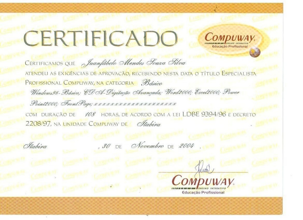 Curso compway